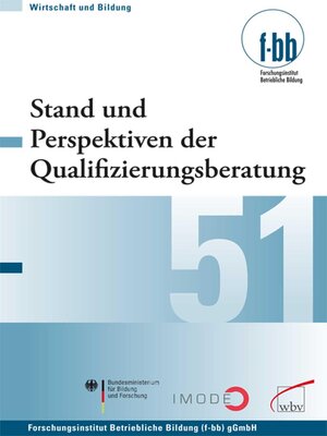 cover image of Stand und Perspektiven der Qualifizierungsberatung